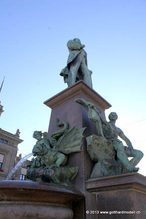 Alfred Escher Denkmal in Zürich