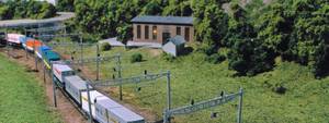 Strecke nördlich der Station Rodi-Fiesso