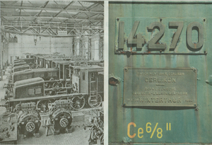 Die abgebrochene MFO-Montagehalle in Oerlikon (Festschrift «Maschinenfabrik Örlikon» 1876-1926)