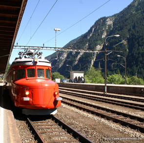 Halt in Göschenen